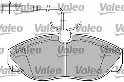 VALEO 597167 Комплект тормозных колодок, дисковый тормоз