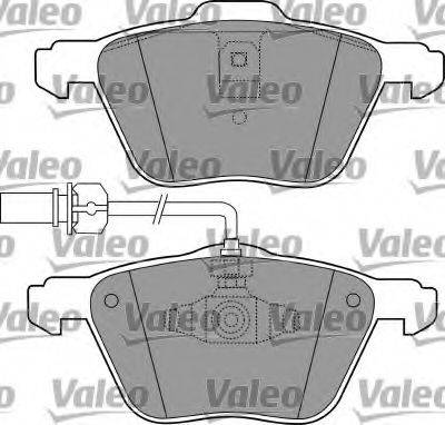 VALEO 597375 Комплект тормозных колодок, дисковый тормоз