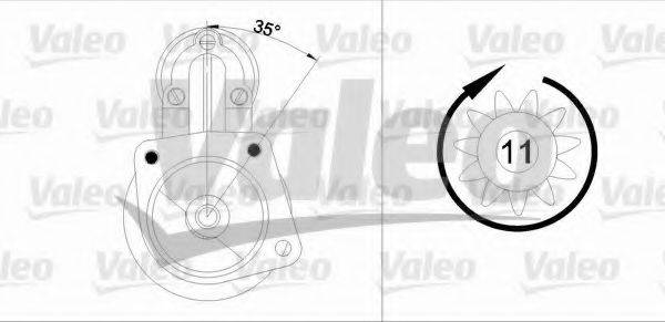 VALEO 433346 Стартер