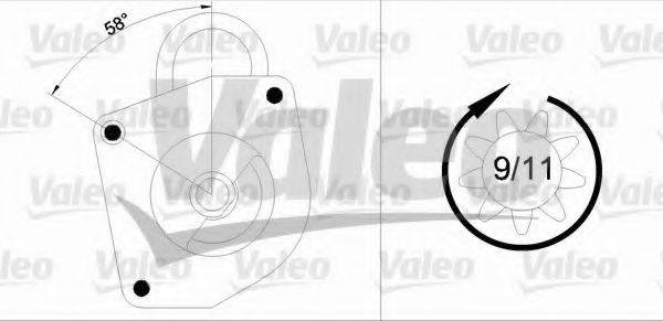 VALEO 436033 Стартер