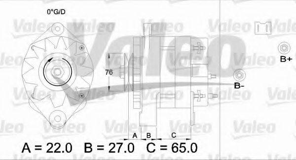 VALEO 436452 Генератор