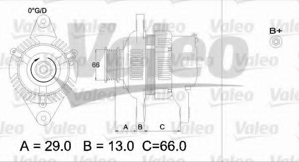 VALEO 436548 Генератор