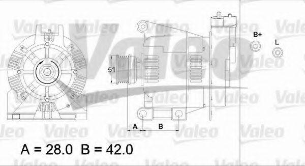 VALEO 436732 Генератор