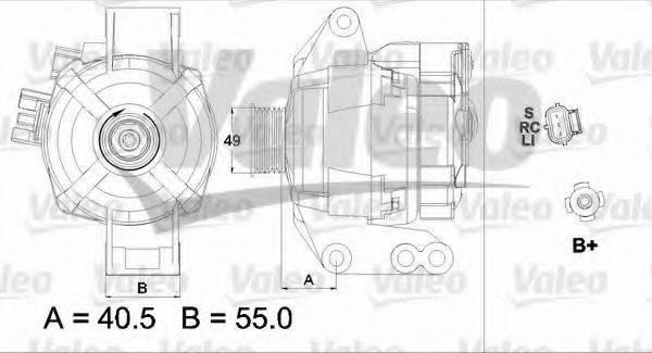 VALEO 437453 Генератор