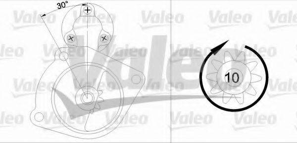 VALEO 455532 Стартер