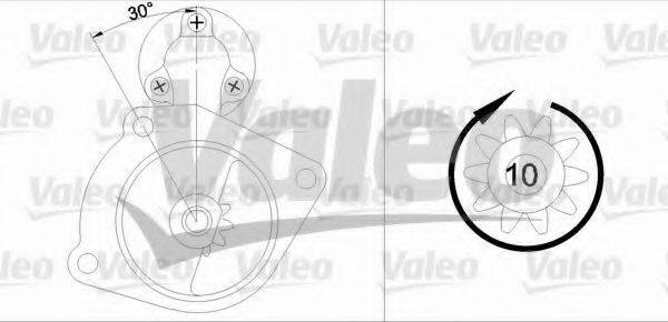 VALEO 455532 Стартер