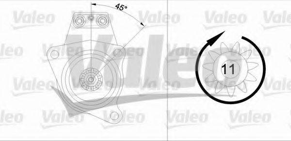 VALEO 455546 Стартер