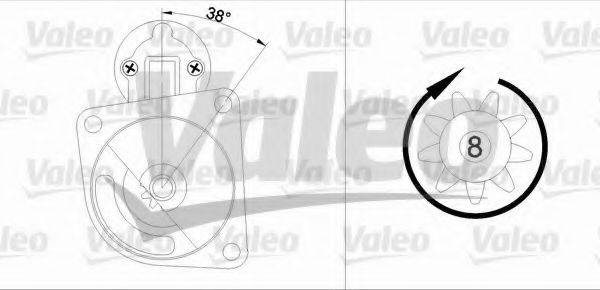 VALEO 455606 Стартер