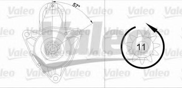 VALEO 455628 Стартер