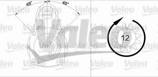 VALEO 455688 Стартер