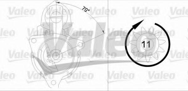 VALEO 455733 Стартер