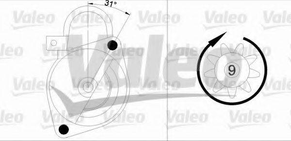 VALEO 455947 Стартер