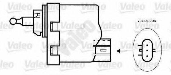 VALEO 085121 Регулировочный элемент, регулировка угла наклона фар