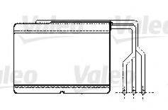 VALEO 812239 Теплообменник, отопление салона