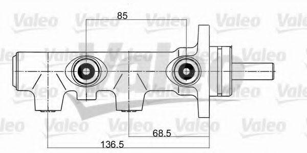 VALEO 350681 Главный тормозной цилиндр