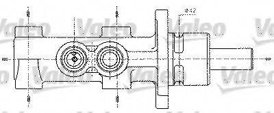 VALEO 402256 Главный тормозной цилиндр