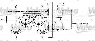 VALEO 402330 Главный тормозной цилиндр