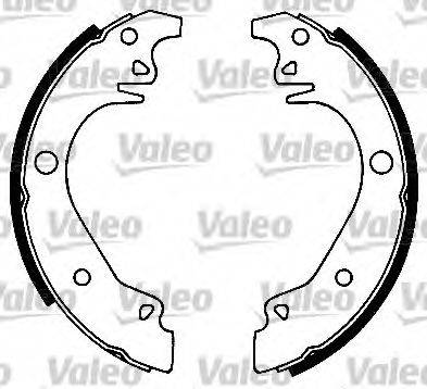 VALEO 562053 Комплект тормозных колодок