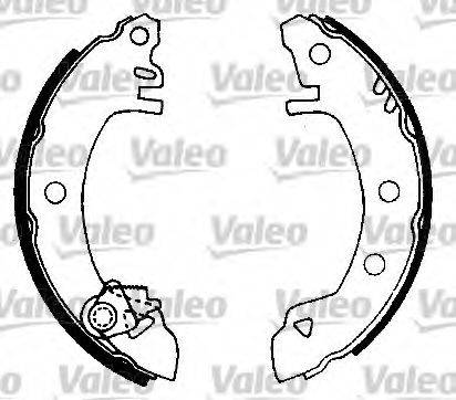 VALEO 562455 Комплект тормозных колодок