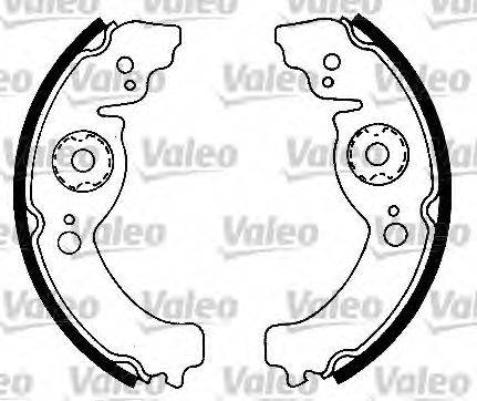 VALEO 562524 Комплект тормозных колодок