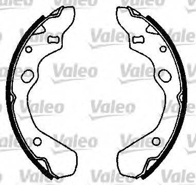 VALEO 562595 Комплект тормозных колодок