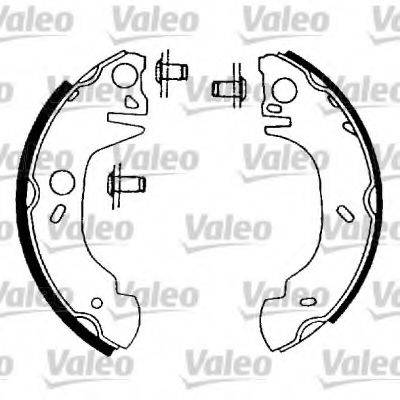 VALEO 562637 Комплект тормозных колодок