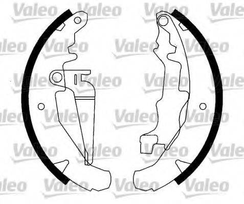 VALEO 562785 Комплект тормозных колодок