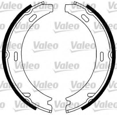 VALEO 562807 Комплект тормозных колодок, стояночная тормозная система