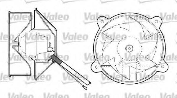 VALEO 698429 Вентилятор салона