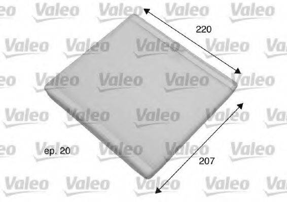 VALEO 698769 Фильтр, воздух во внутренном пространстве