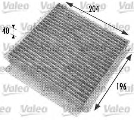 VALEO 698774 Фильтр, воздух во внутренном пространстве