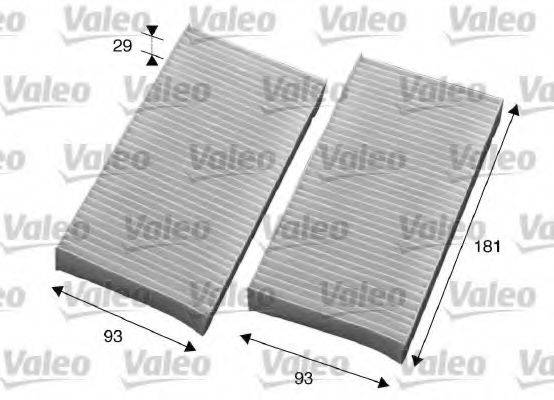 VALEO 715594 Фильтр, воздух во внутренном пространстве