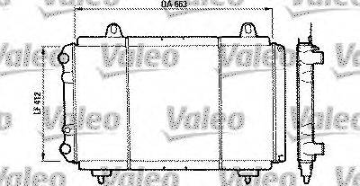 VALEO 730004 Радиатор, охлаждение двигателя