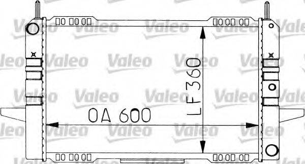 VALEO 730533 Радиатор, охлаждение двигателя