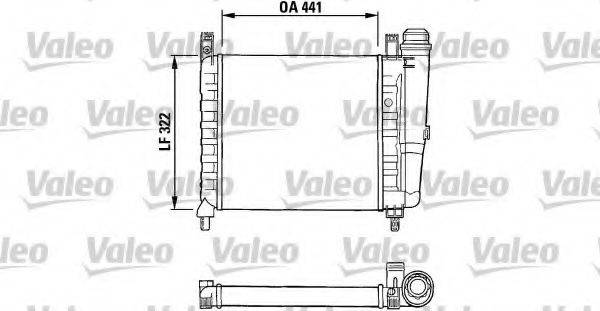 VALEO 730990 Радиатор, охлаждение двигателя