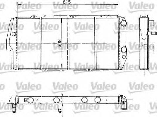 VALEO 730992 Радиатор, охлаждение двигателя