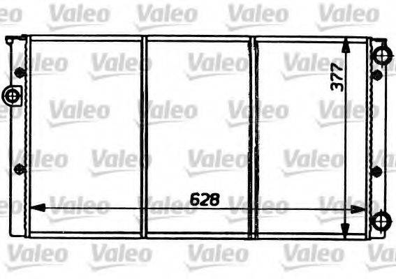 VALEO 731032 Радиатор, охлаждение двигателя