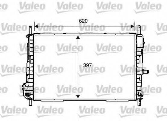 VALEO 734288 Радиатор, охлаждение двигателя