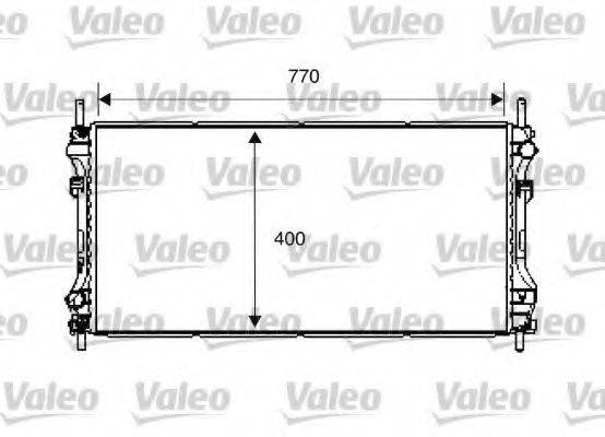 VALEO 734292 Радиатор, охлаждение двигателя