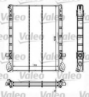 VALEO 734297 Радиатор, охлаждение двигателя