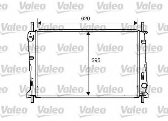 VALEO 734303 Радиатор, охлаждение двигателя