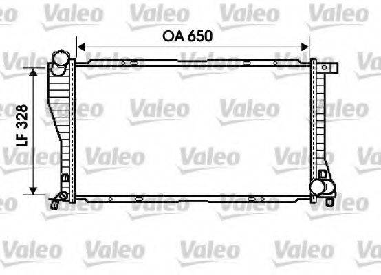 VALEO 734394 Радиатор, охлаждение двигателя