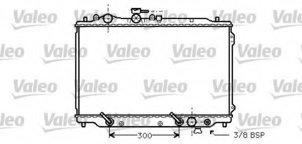 VALEO 734581 Радиатор, охлаждение двигателя