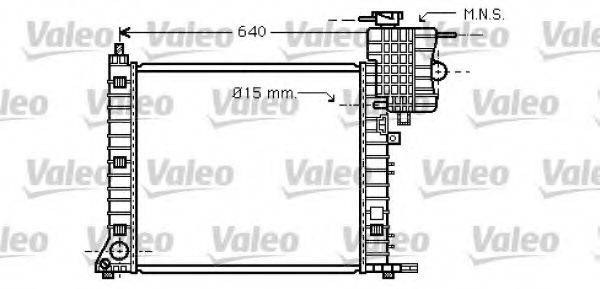 VALEO 734669 Радиатор, охлаждение двигателя