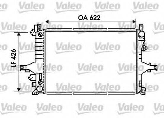 VALEO 734720 Радиатор, охлаждение двигателя