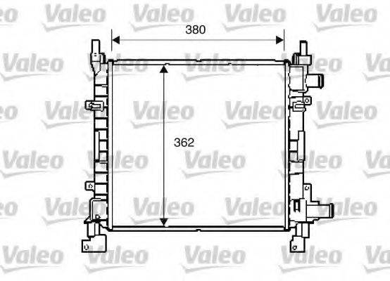 VALEO 734772 Радиатор, охлаждение двигателя