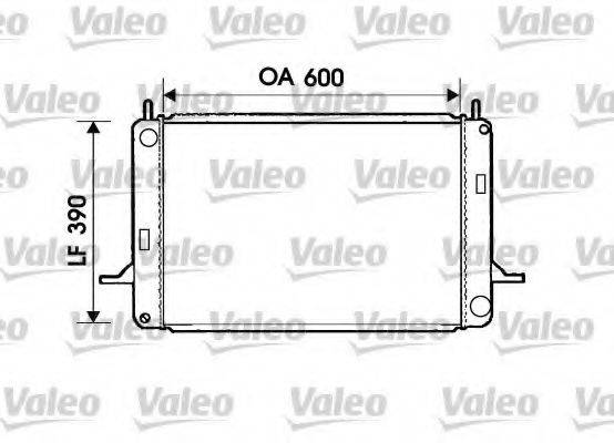 VALEO 734774 Радиатор, охлаждение двигателя