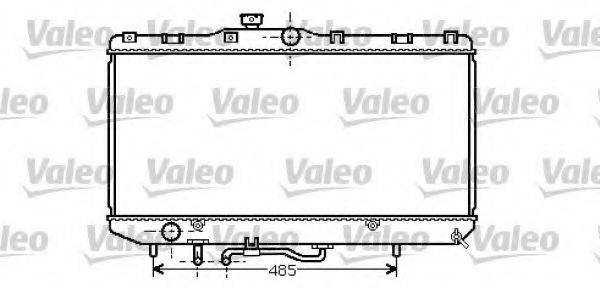 VALEO 734839 Радиатор, охлаждение двигателя