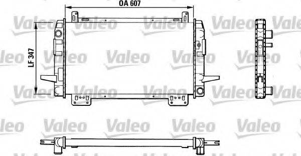 VALEO 811051 Радиатор, охлаждение двигателя