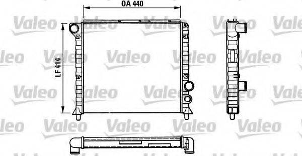 VALEO 811389 Радиатор, охлаждение двигателя